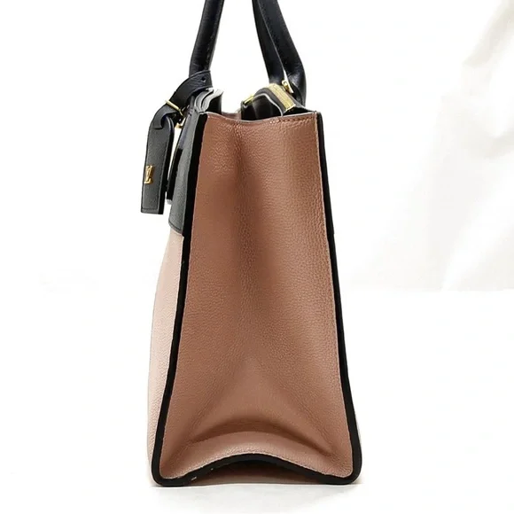 Louis Vuitton City Steamer MM bag in pink and black taurillon leather - Picture 17 of 17